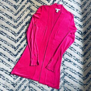 White House Black Market pink sweater size Small